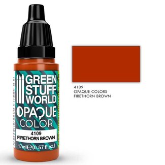 Green Stuff World Opaque Colors - Firethorn Brown