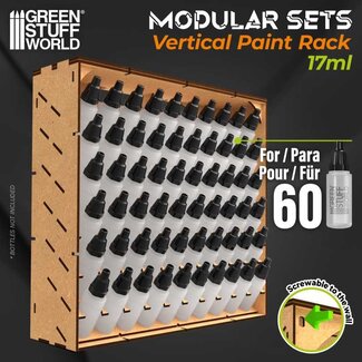 Green Stuff World Modular Paint Rack - VERTICAL 17ml