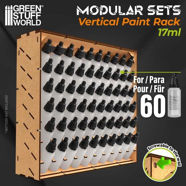 Modular Paint Rack - VERTICAL 17ml