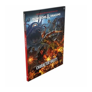 Wizards of the Coast Dungeons & Dragons RPG - Character Sheets 2024 - EN