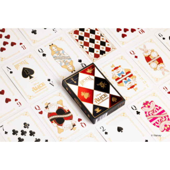 Pokerkaarten Bicycle - Disney Alice in Wonderland