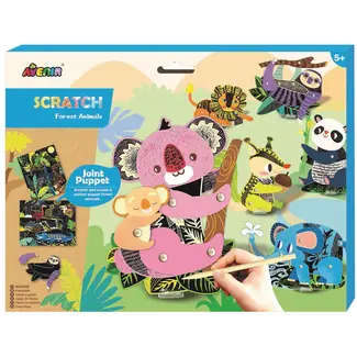 Avenir Scratch: Jointed puppet Wilde Dieren