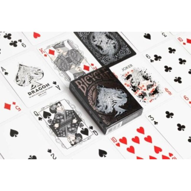 Pokerkaarten Bicycle - Dragon Black Deck