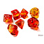 Gemini Polyhedral 7-Die Set Red-Yellow/gold