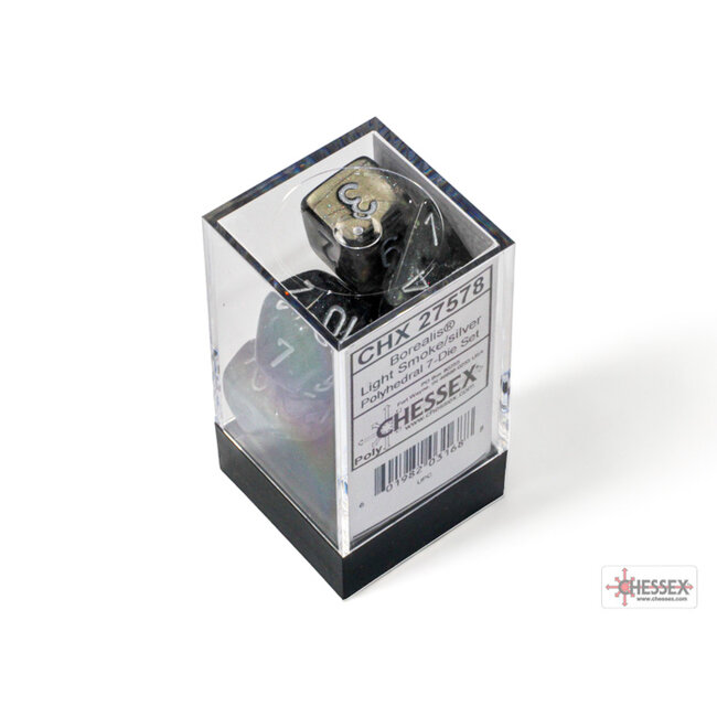 Copy of Chessex Borealis Polyhedral Teal/gold Luminary 7-Die Set