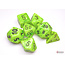Vortex Green/gold Polydice Dobbelsteen Set (7 stuks)