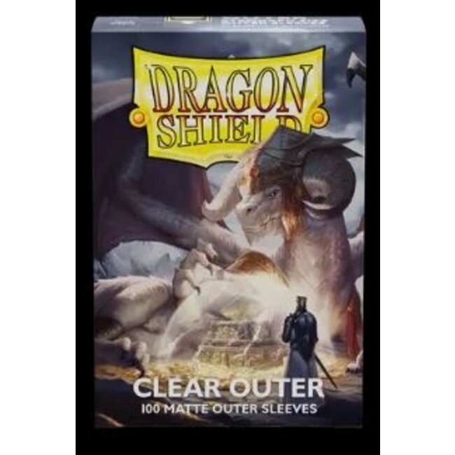 Dragon Shield OUTER SLEEVES MATTE CLEAR