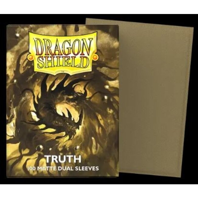 Dragon Shield Sleeves - Standard size - Matte Dual - Truth (100 Sleeves)