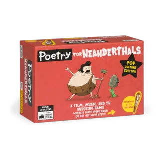 Poetry for Neanderthals Pop Culture Edition