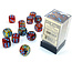 Nebula Primary/blue Luminary D6 16mm Dobbelsteen Set (12 stuks)