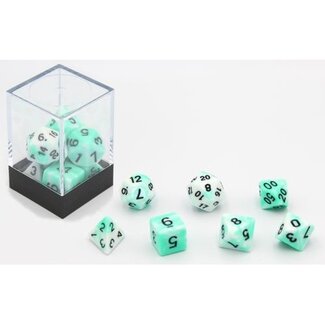 Copy of Dobbelstenen Blauw/Wit 7 set Brick