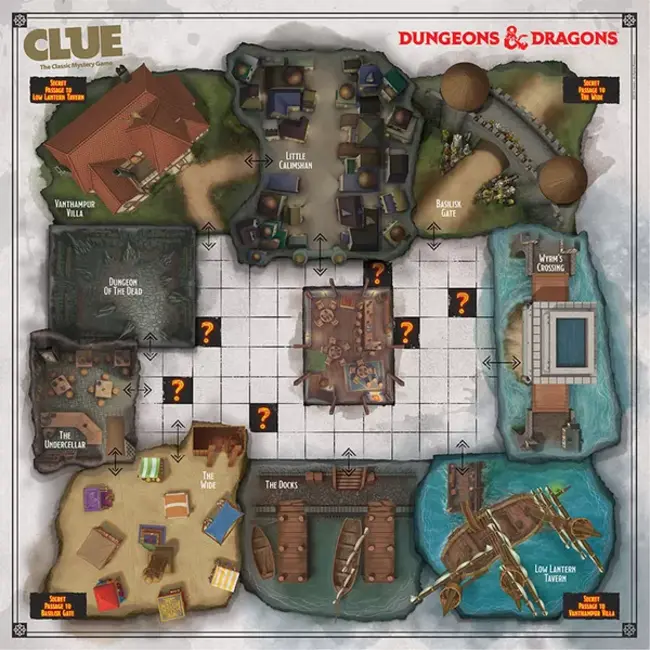 Cluedo Dungeon & Dragons
