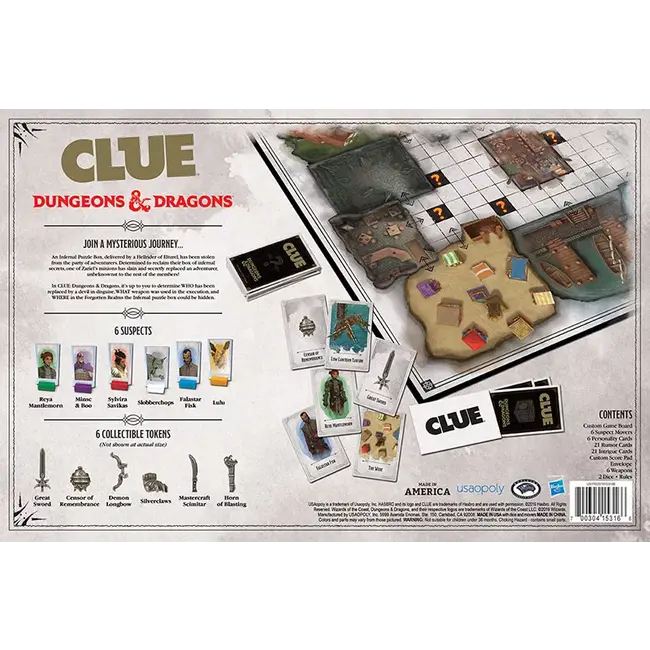 Cluedo Dungeon & Dragons