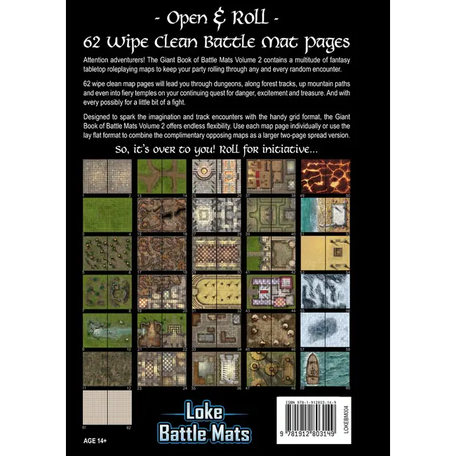 Giant Book of Battle Mats Volume 2