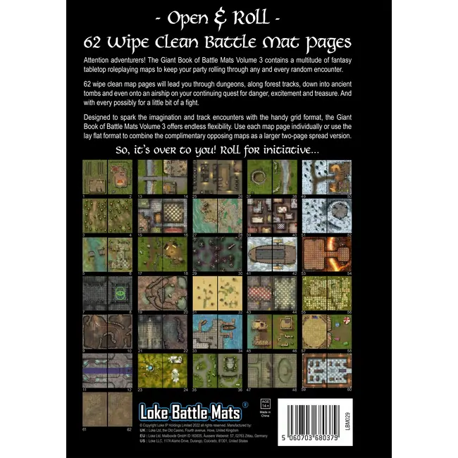 Giant Book of Battle Mats Volume 3