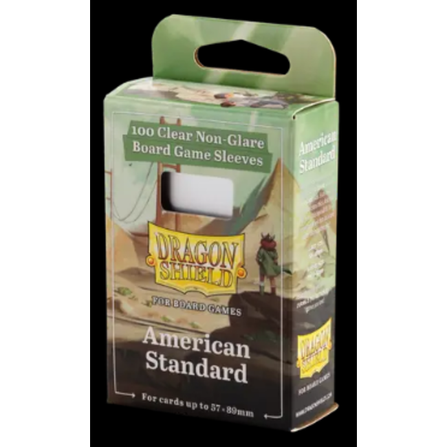 Dragon Shield Board Game Sleeves - American Standard (100 Sleeves)