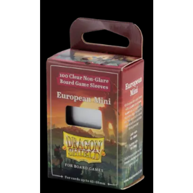Dragon Shield Board Game Sleeves - European Mini (100 Sleeves)