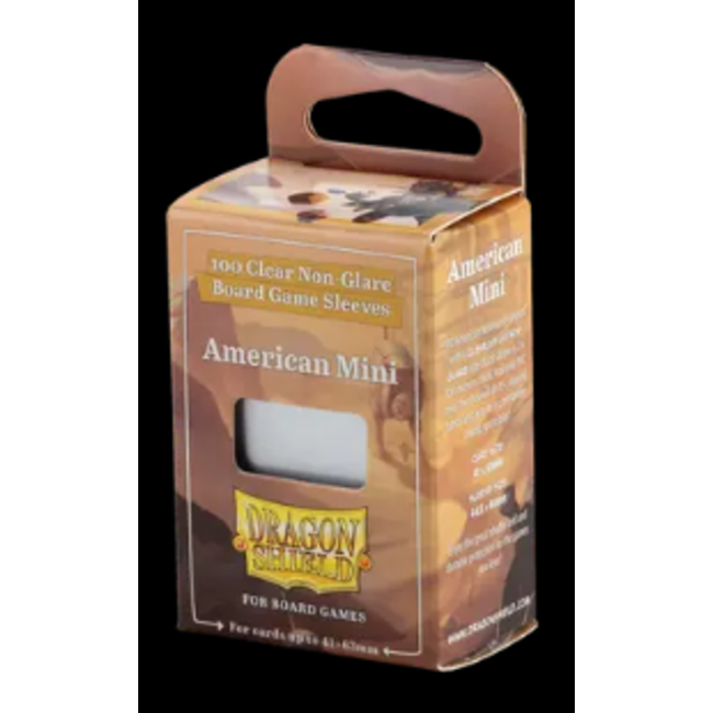 Dragon Shield Board Game Sleeves - American Mini (100 Sleeves)