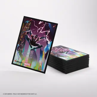 Gamegenic - Magic: The Gathering Marvel's Spider-Man Premium Art Sleeves - Spider-Man Miles Morales