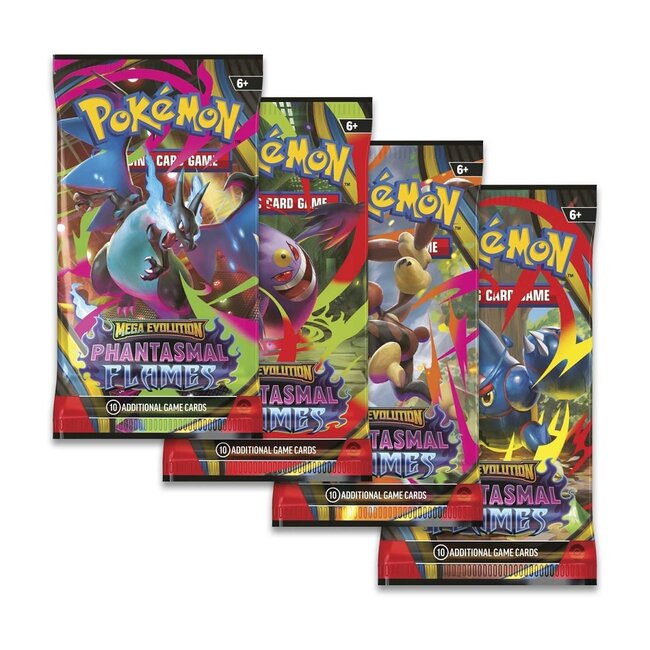 Pokémon  Mega Evolution-Phantasmal Flames Booster Display Box