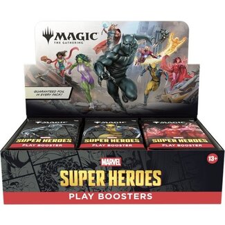 MTG - Marvel Super Heroes Play Booster Display (30 Packs) - EN