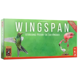 999 Games Wingspan uitbreiding: Midden- en  Zuid-Amerika