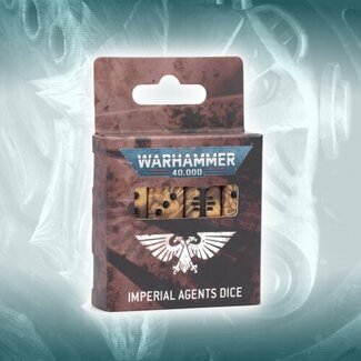 Games Workshop WARHAMMER 40000: IMPERIAL AGENTS DICE (68-04)