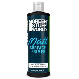 Matt Black Primer 240ml - Black