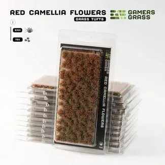 Gamers Grass Red Camellia Flowers