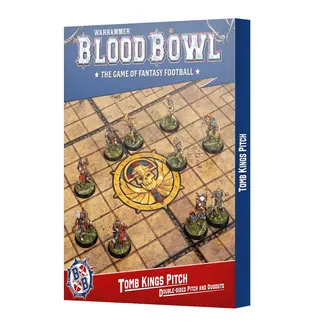 Games Workshop B/BOWL: TOMB KINGS TEAM PITCH & DUGOUTS (202-60)
