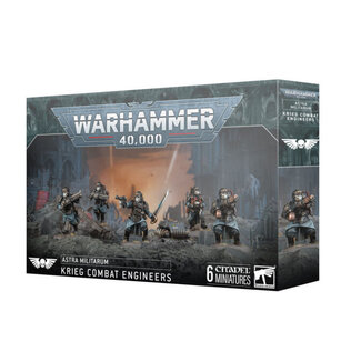 Games Workshop ASTRA MILITARUM: KRIEG COMBAT ENGINEERS (47-76)