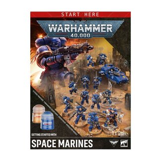 Games Workshop GETTING STARTED WITH SPACE MARINES (60-52)