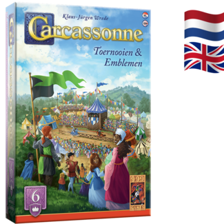 Carcassonne: Toernooien & Emblemen Uitbreiding 6 - Bordspel