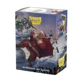 Dragon Shield Standard size Brushed Art Sleeves - Christmas 2025 (100 Sleeves)