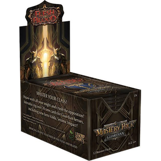 Flesh & Blood TCG - Mastery Pack Guardian Booster Display