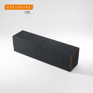 Gamegenic Cards' Lair 400+ Black/Orange (Exclusive Line)