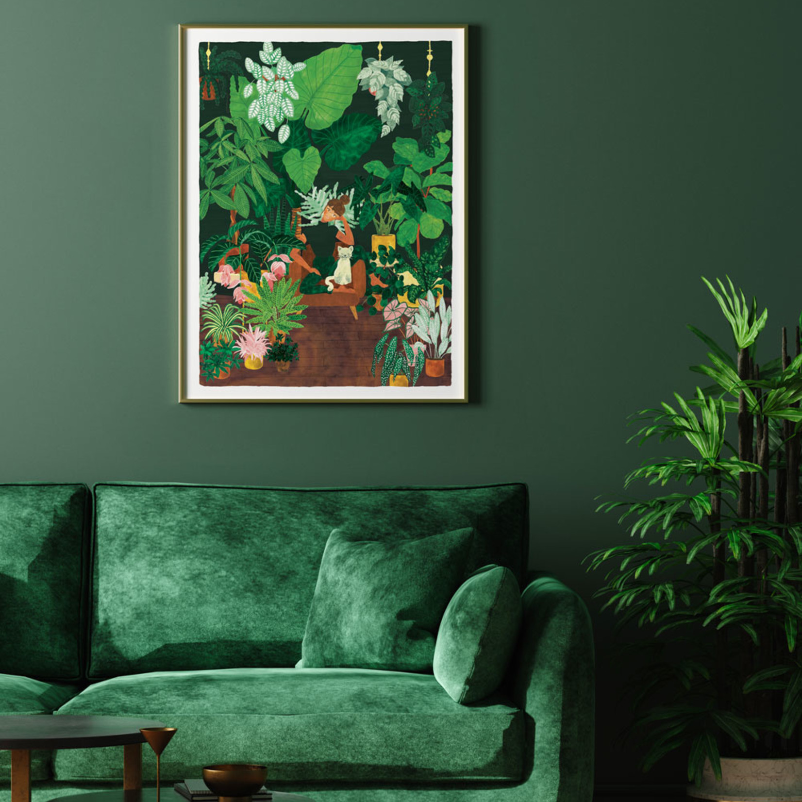 Poster: Plant Addict 30x40cm