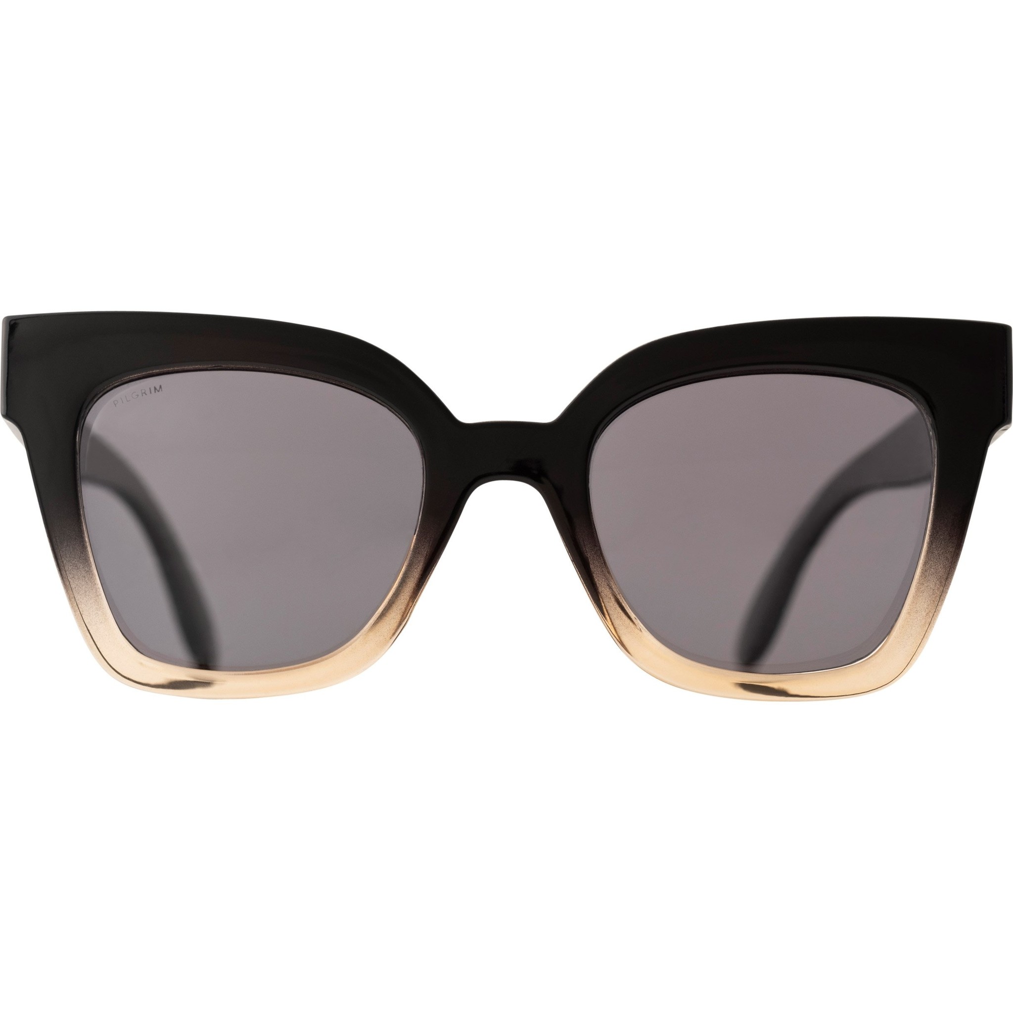 black ombre aviators