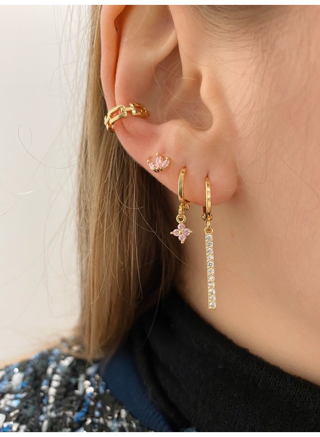 HERA PLATED EARRING