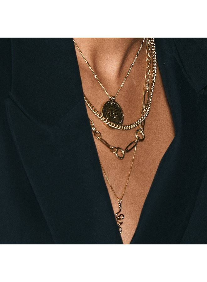 SENSITIVITY NECKLACE GOLD PLATED