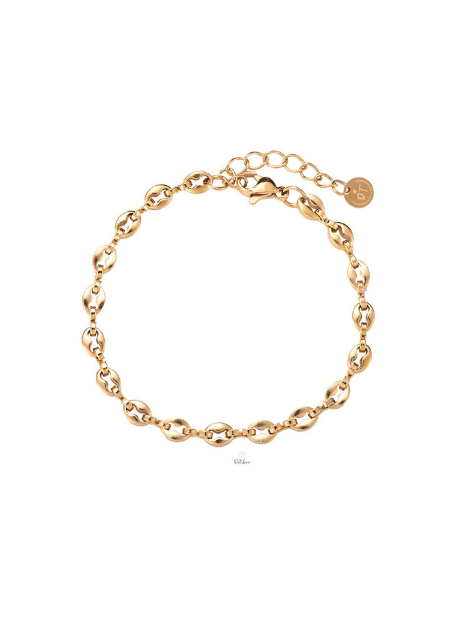 SIMPLE ROUND BRACELET - GOLD