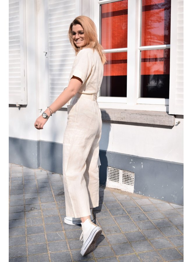 LINEN JUMPSUIT