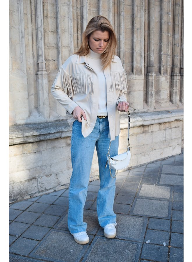 STEFANIE FRINGE JACKET