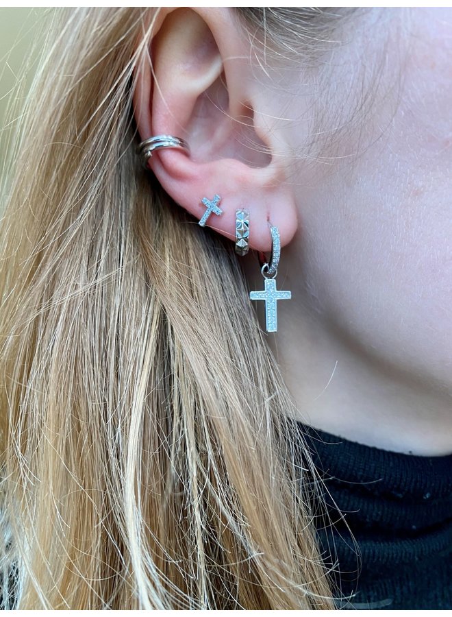 ILY COPPER EARCUFF SILVER