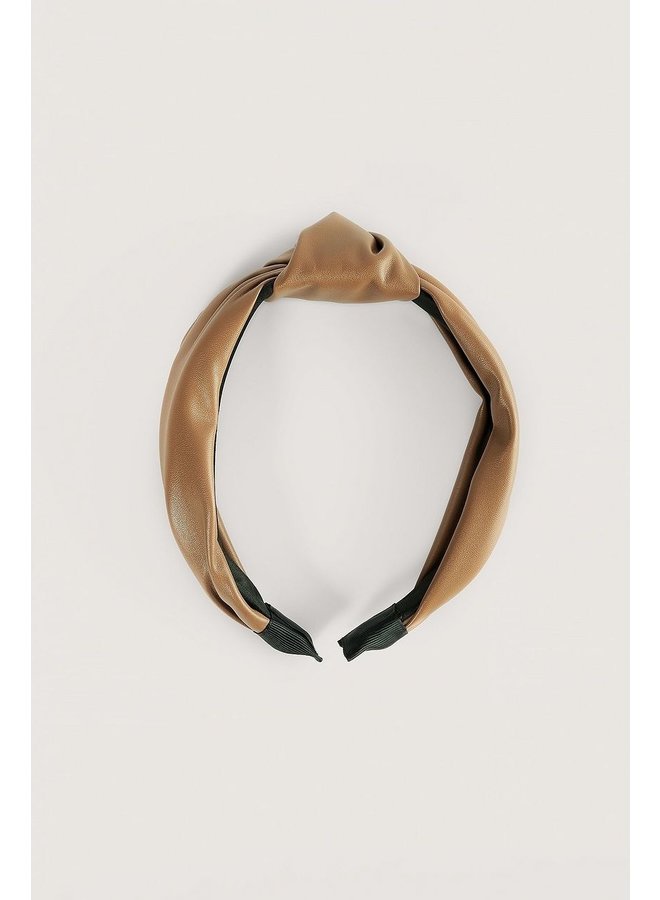 FAUX LEATHER HEAD BAND