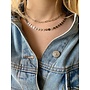 CLUB MANHATTAN - REBEL NECKLACE SILVER