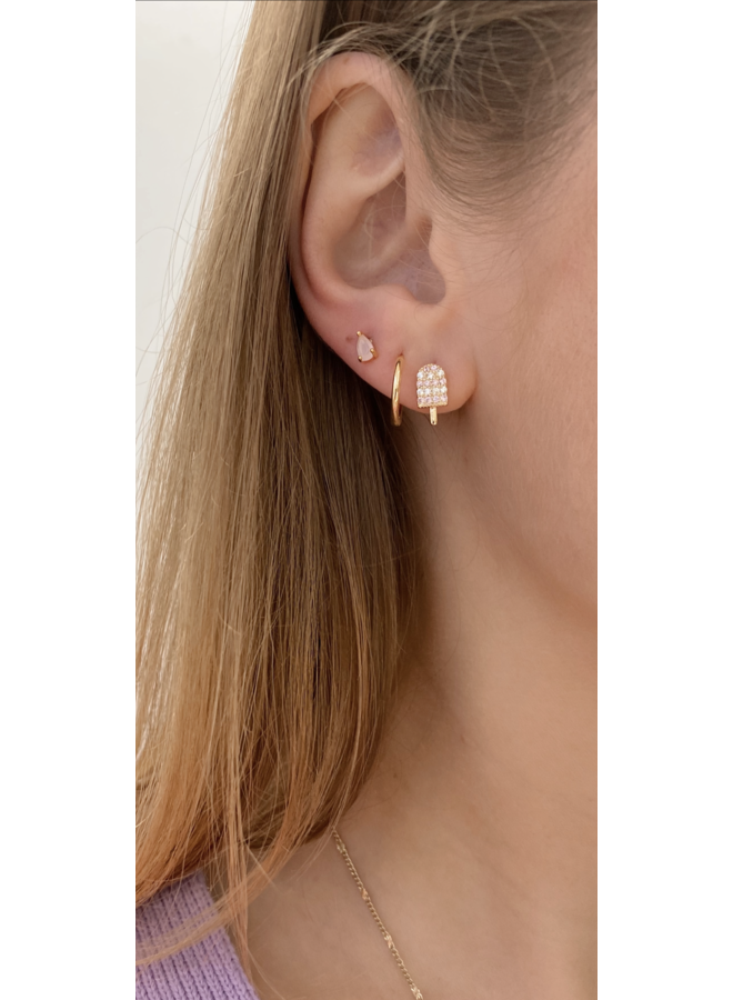 ICE CREAM PINK EARRING