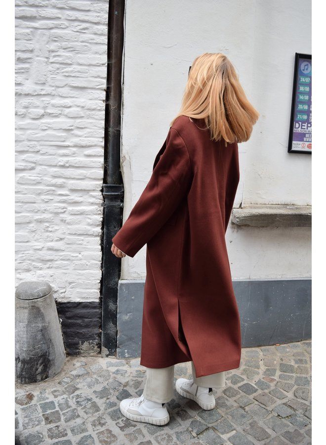 OVERSIZED SLIT COAT