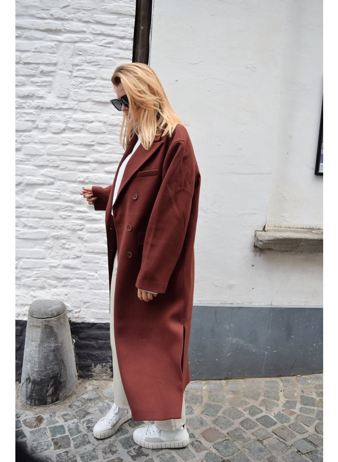 OVERSIZED SLIT COAT