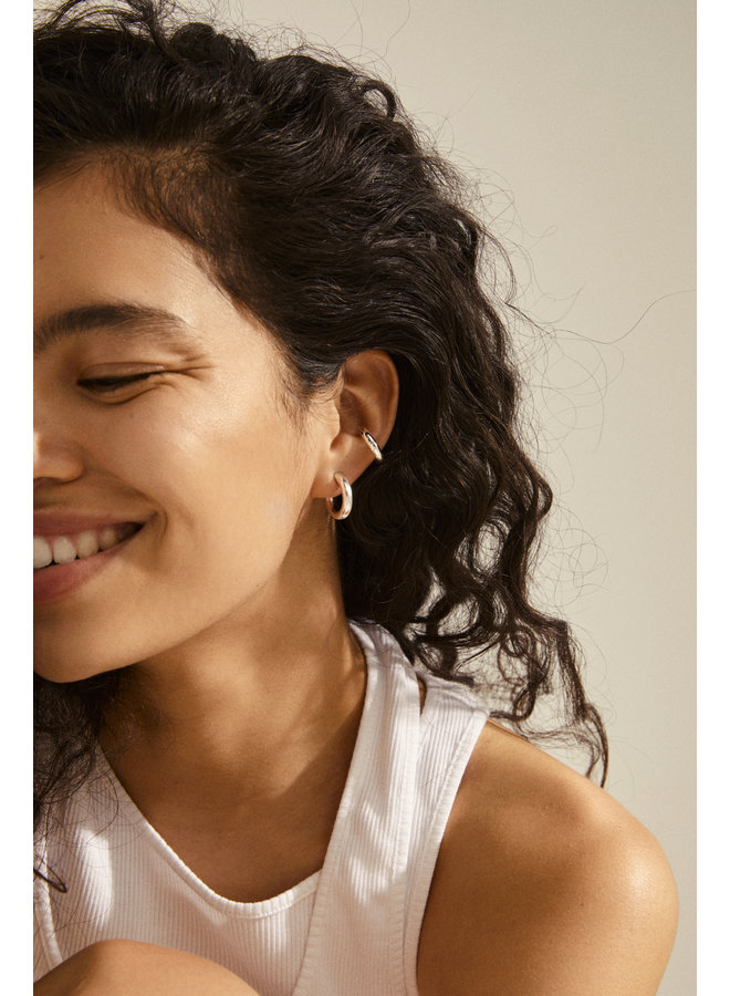 Copy of RECONNECT CHUNKY HOOPS AND EAR CUFFS 3-IN-1